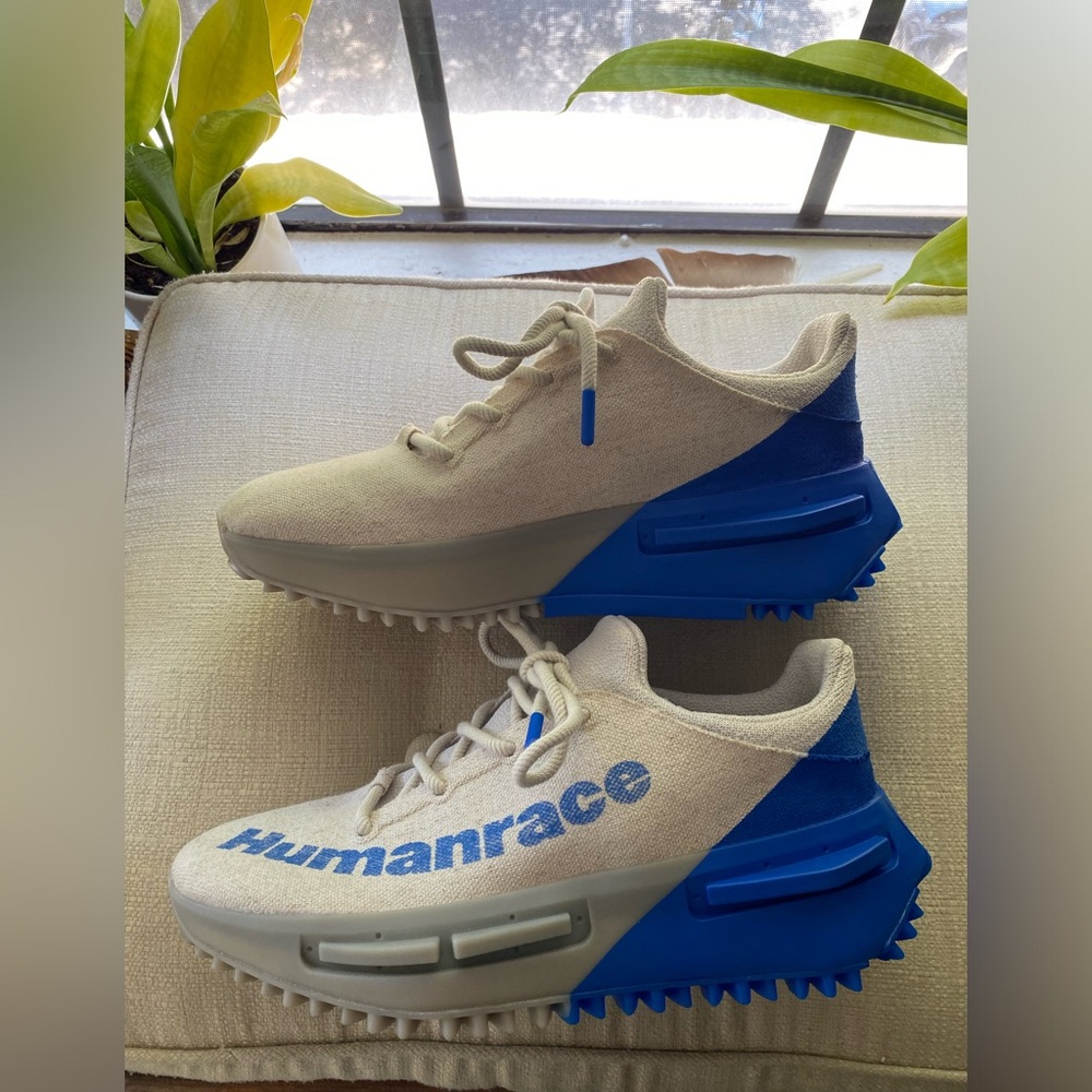 Adidas Pharrell Williams Human Race NMD S1 MAHBS Oatmeal HP2641 Mens 10